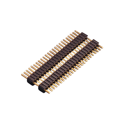 PCB Board Straight Dip Connector Pin Header 1.27mm Custom Plastic