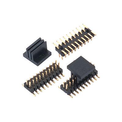 PWB femminile 2.54mm su misura del maschio di 1.0mm Smt Pin Header Connector 10p Pa9t