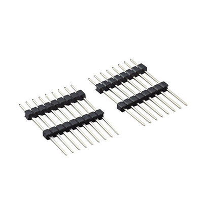 Fila 1 di Pin Header Connector Straight Single della femmina del PWB 1,27/2,0/2.54mm a 40pin